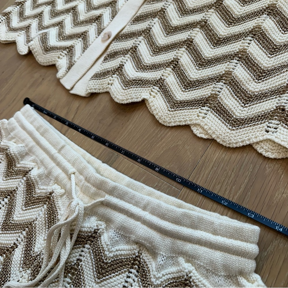 Petal and Pup Cherie Knit Shirt and Short Set Beach Swim Coverup Medium Runaway - Picture 14 of 16